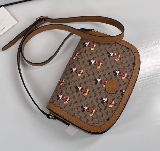 Disney x Gucci small shoulder bag Style 602694 HWUBM 8559 - Click Image to Close